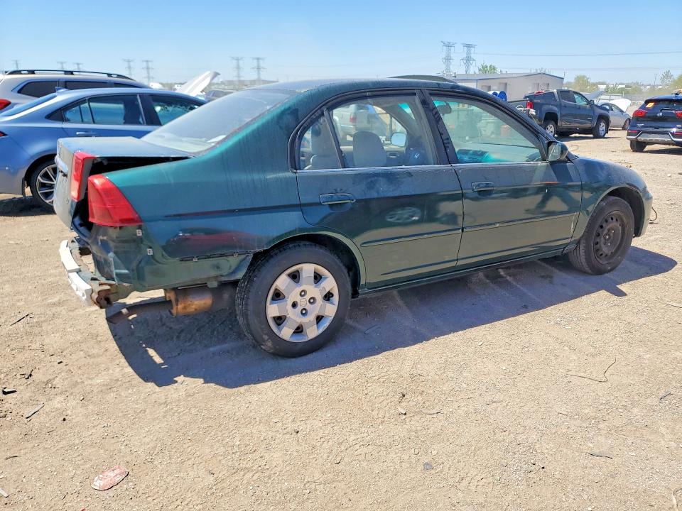 Продажа на аукционе авто 2002 Honda Civic, vin: 1HGES26742L008265, номер лота: 52851506