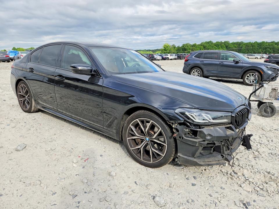 2021 Bmw 540 მანქანა იყიდება აუქციონზე, vin: WBA53BJ01MWX34556, აუქციონის ნომერი: 53404406
