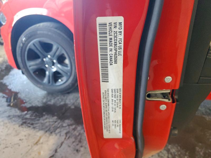 Продажа на аукционе авто 2023 Dodge Charger, vin: 2C3CDXBG9PH635068, номер лота: 54984006