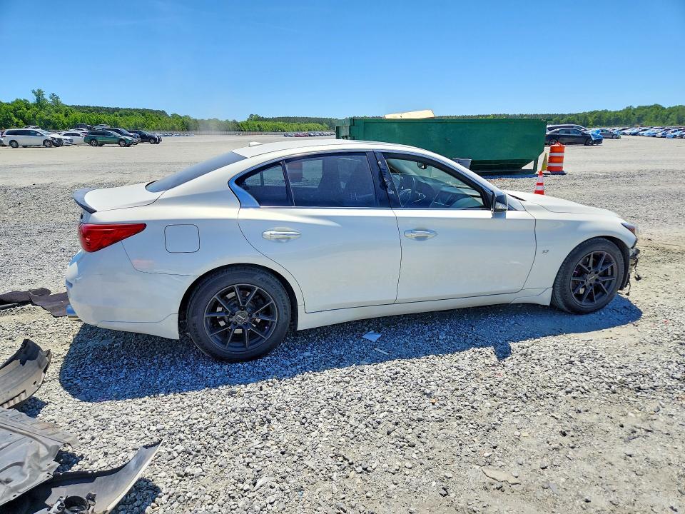 2015 Infiniti Q50 მანქანა იყიდება აუქციონზე, vin: JN1BV7AP4FM347186, აუქციონის ნომერი: 53724286