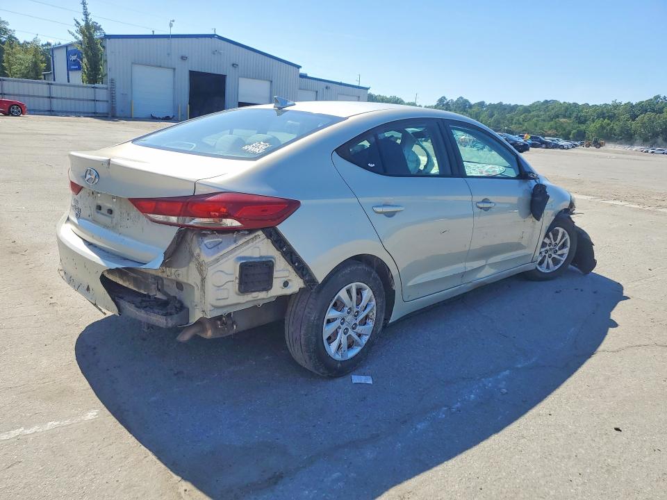 53902296 :رقم المزاد ، 5NPD74LF8HH099833 vin ، 2017 Hyundai Elantra مزاد بيع