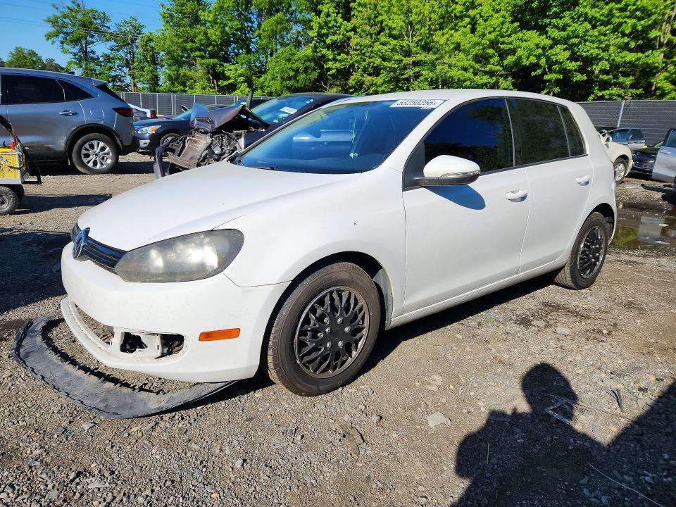 53250256 :رقم المزاد ، WVWDB7AJXAW251733 vin ، 2010 Volkswagen Golf مزاد بيع
