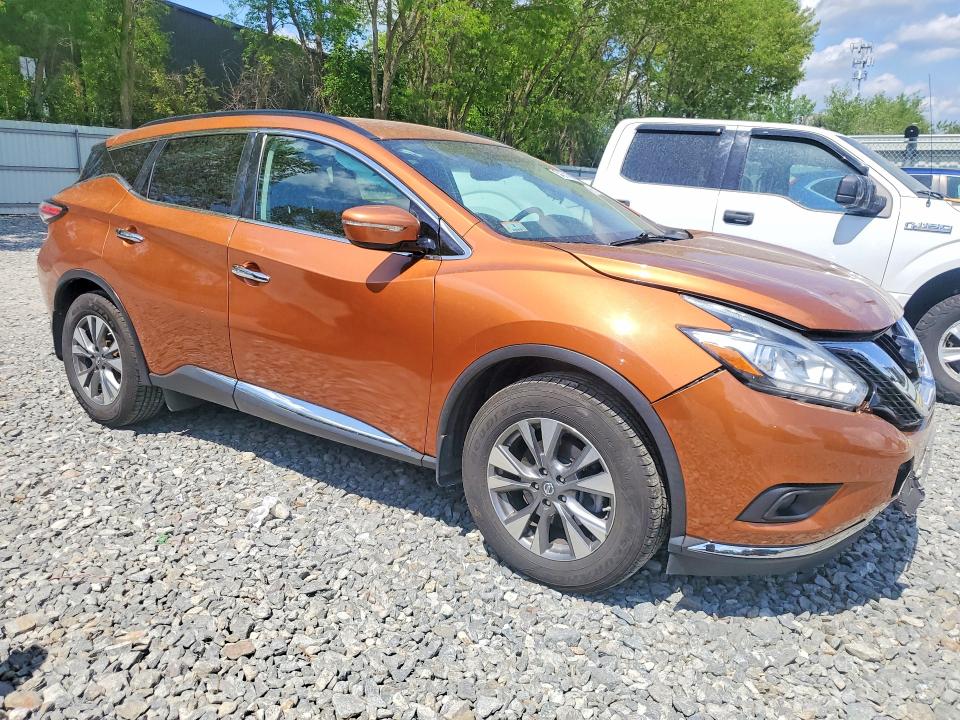 2015 Nissan Murano მანქანა იყიდება აუქციონზე, vin: 5N1AZ2MH2FN271168, აუქციონის ნომერი: 54311896