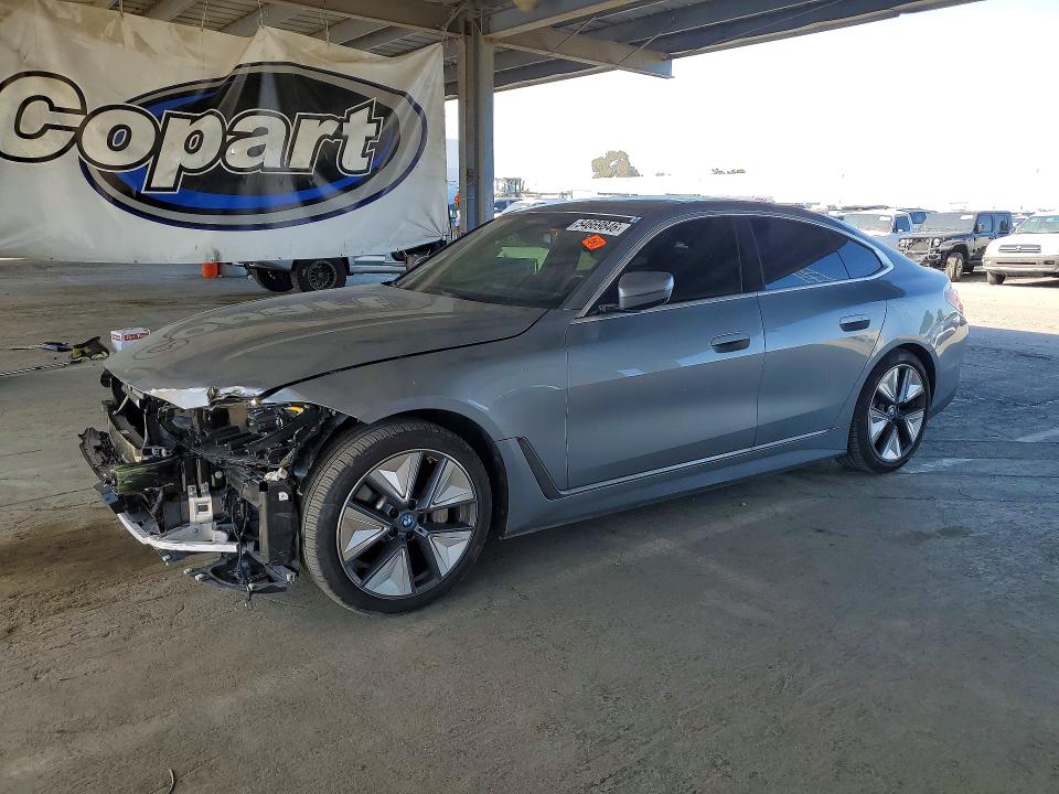 2024 Bmw I4 მანქანა იყიდება აუქციონზე, vin: WBY43AW0XRFR69982, აუქციონის ნომერი: 54669846
