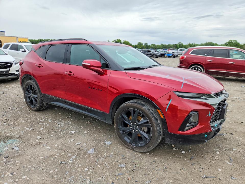 53551726 :رقم المزاد ، 3GNKBERS0KS667447 vin ، 2019 Chevrolet Blazer مزاد بيع