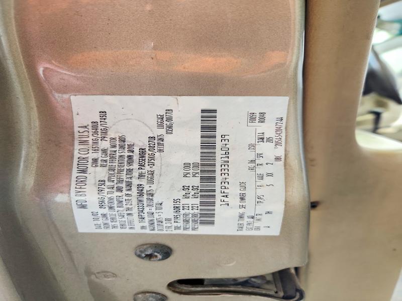 Aukcja sprzedaży 2003 Ford Focus, vin: 1FAFP34333W160439, numer aukcji: 53541396