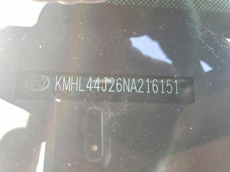 55035266 :رقم المزاد ، KMHL44J26NA216151 vin ، 2022 Hyundai Sonata مزاد بيع