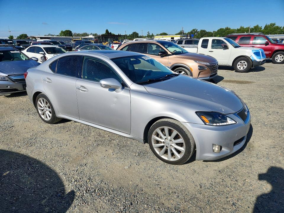 2010 Lexus Is მანქანა იყიდება აუქციონზე, vin: JTHBF5C24A5107458, აუქციონის ნომერი: 54925656