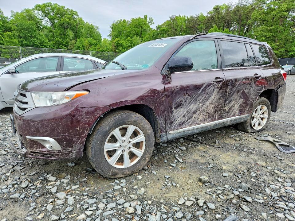 Aukcja sprzedaży 2012 Toyota Highlander, vin: 5TDZK3EH7CS060490, numer aukcji: 52552686