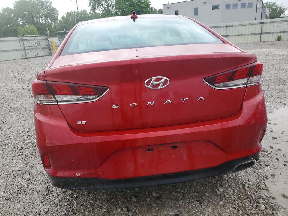 54238576 :رقم المزاد ، 5NPE24AF3JH602180 vin ، 2018 Hyundai Sonata مزاد بيع