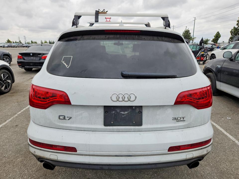 54703206 :رقم المزاد ، WA1CGAFE1FD010730 vin ، 2015 Audi Q7 مزاد بيع