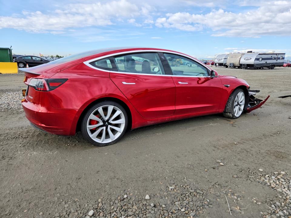 52927646 :رقم المزاد ، 5YJ3E1EB2KF392983 vin ، 2019 Tesla Model 3 مزاد بيع