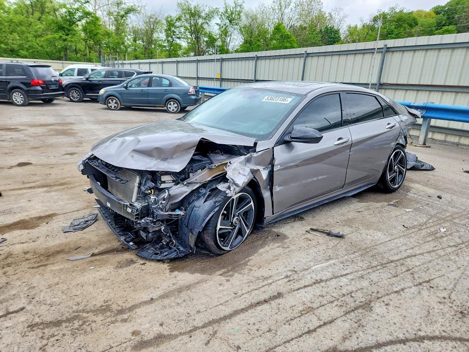 2023 Hyundai Elantra მანქანა იყიდება აუქციონზე, vin: KMHLR4AFXPU629048, აუქციონის ნომერი: 53623186