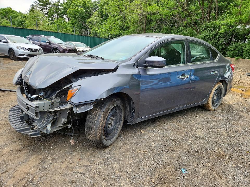2019 Nissan Sentra მანქანა იყიდება აუქციონზე, vin: 3N1AB7AP6KY349968, აუქციონის ნომერი: 50591076