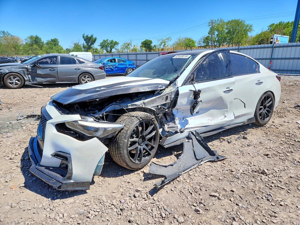 2014 Infiniti Q50 მანქანა იყიდება აუქციონზე, vin: JN1BV7AP7EM693084, აუქციონის ნომერი: 52449616