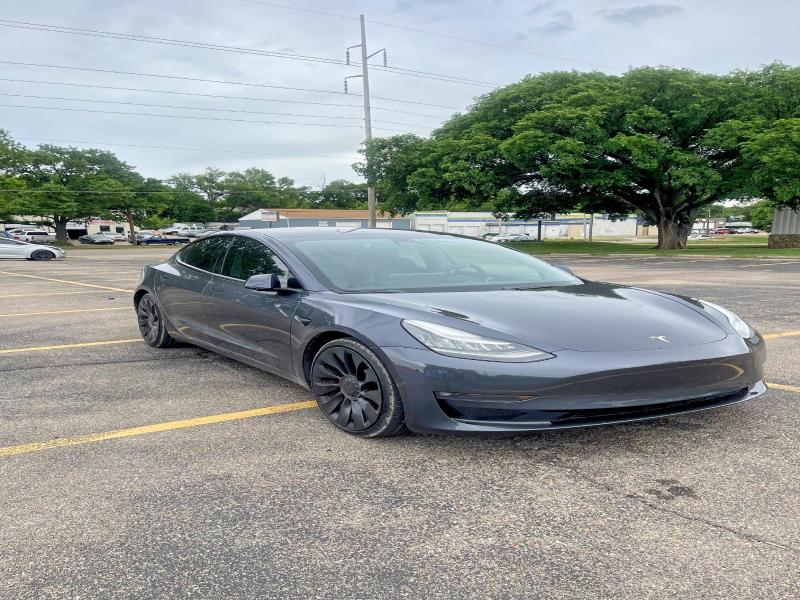 52178116 :رقم المزاد ، 5YJ3E1EC5MF850673 vin ، 2021 Tesla Model 3 مزاد بيع