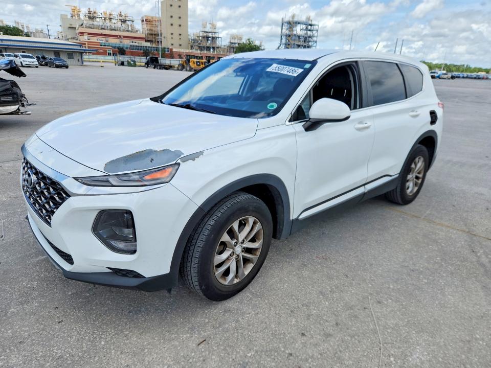 Auction sale of the 2019 Hyundai Santa Fe, vin: 5NMS23AD6KH117140, lot number: 55007486