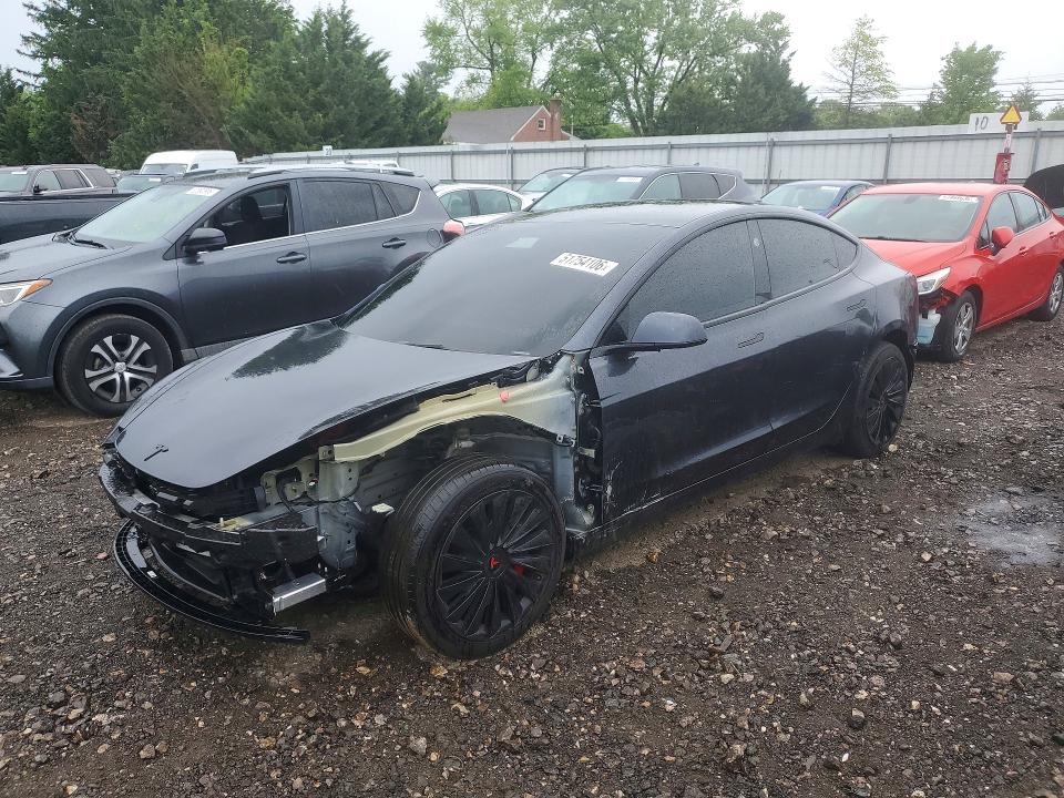 Auction sale of the 2025 Tesla Model 3, vin: 5YJ3E1EA1SF965766, lot number: 51754106