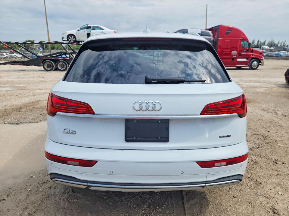 Продажа на аукционе авто 2021 Audi Q5, vin: WA1BAAFY8M2058404, номер лота: 53507656