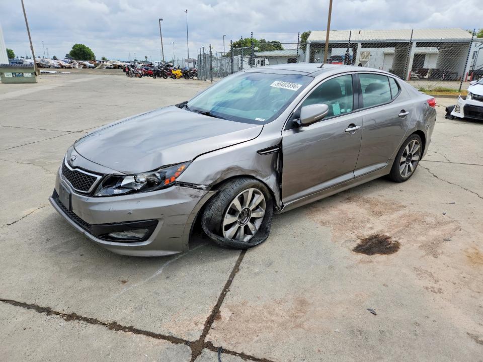 Auction sale of the 2013 Kia Optima, vin: 5XXGR4A60DG242726, lot number: 55403896