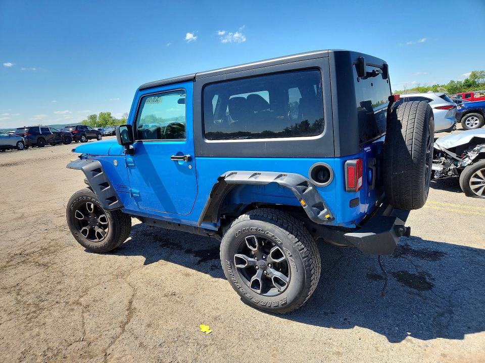 52670096 :رقم المزاد ، 1C4AJWAG6GL105473 vin ، 2016 Jeep Wrangler مزاد بيع