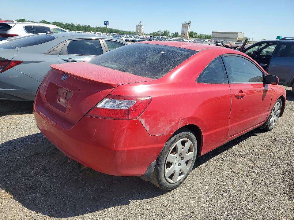 2007 Honda Civic მანქანა იყიდება აუქციონზე, vin: 2HGFG12847H566359, აუქციონის ნომერი: 51852886