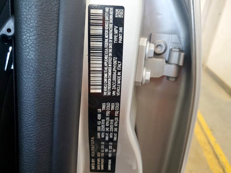 Aukcja sprzedaży 2018 Jeep Renegade, vin: ZACCJBBB4JPH10972, numer aukcji: 54616016