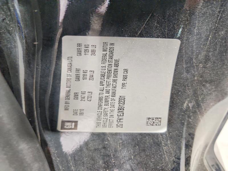 Продажа на аукционе авто 2011 Chevrolet Camaro, vin: 2G1FK1EJXB9122331, номер лота: 53769296