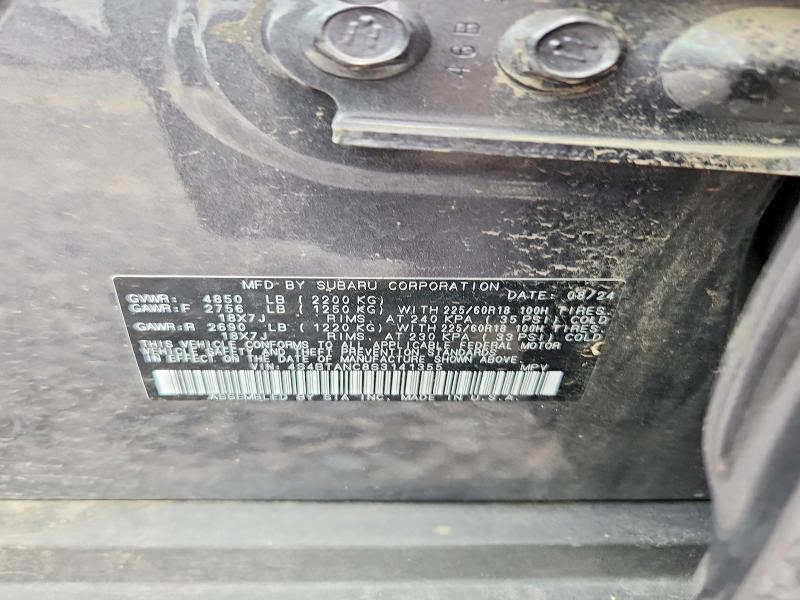 Aukcja sprzedaży 2025 Subaru Outback, vin: 4S4BTANC8S3141355, numer aukcji: 53466296