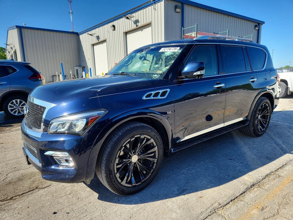 52756736 :رقم المزاد ، JN8AZ2NC1G9401561 vin ، 2016 Infiniti Qx80 مزاد بيع