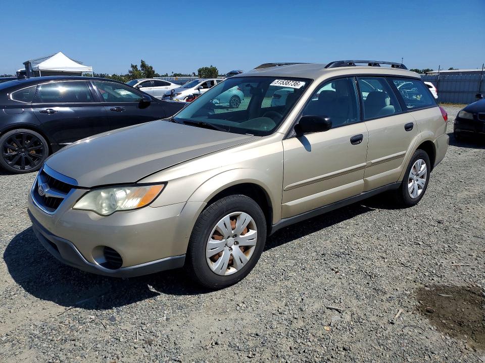 51538736 :رقم المزاد ، 4S4BP60CX87329613 vin ، 2008 Subaru Outback مزاد بيع