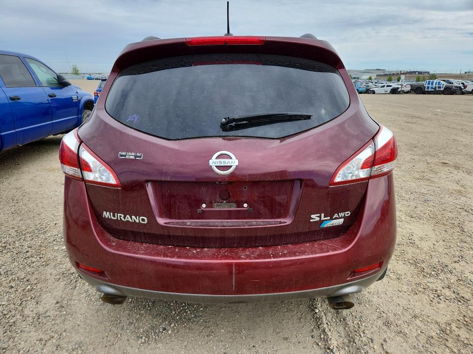 54618356 :رقم المزاد ، JN8AZ1MW8BW169721 vin ، 2011 Nissan Murano مزاد بيع