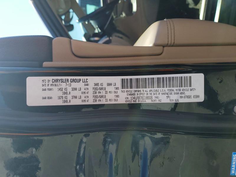 Продаж на аукціоні авто 2014 Jeep Grand Cherokee, vin: 1C4RJFBT7EC195535, номер лоту: 52098386