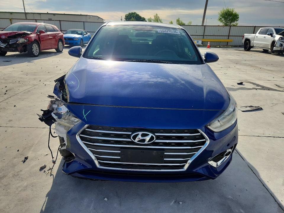 2022 Hyundai Accent მანქანა იყიდება აუქციონზე, vin: 3KPC24A68NE187844, აუქციონის ნომერი: 55429536