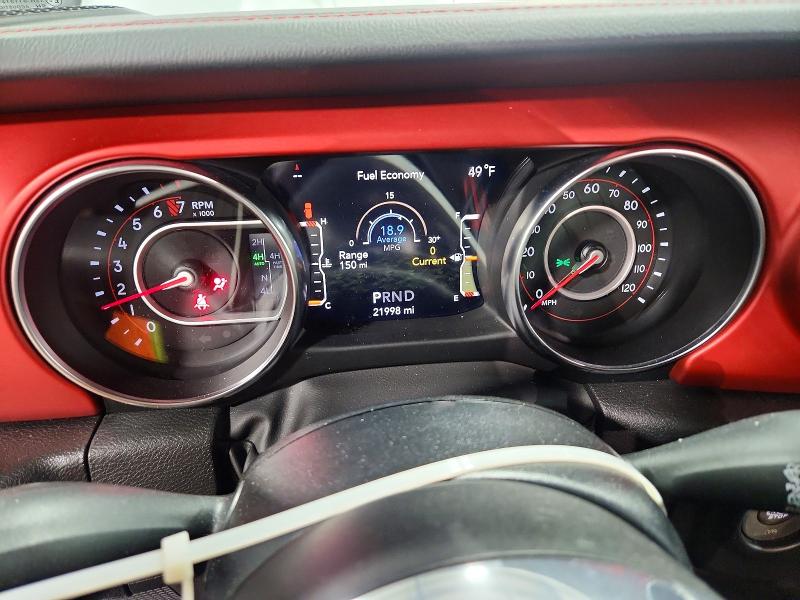 Продаж на аукціоні авто 2022 Jeep Wrangler Unlimited, vin: 1C4HJXFG5NW250089, номер лоту: 52488026