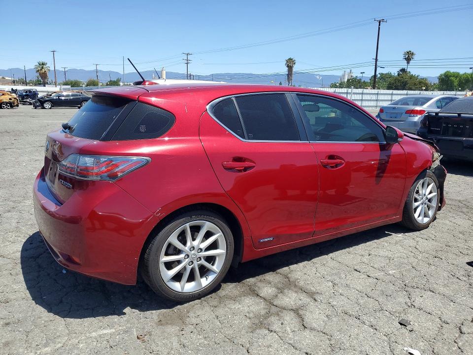 53976486 :رقم المزاد ، JTHKD5BH4C2090077 vin ، 2012 Lexus Ct مزاد بيع