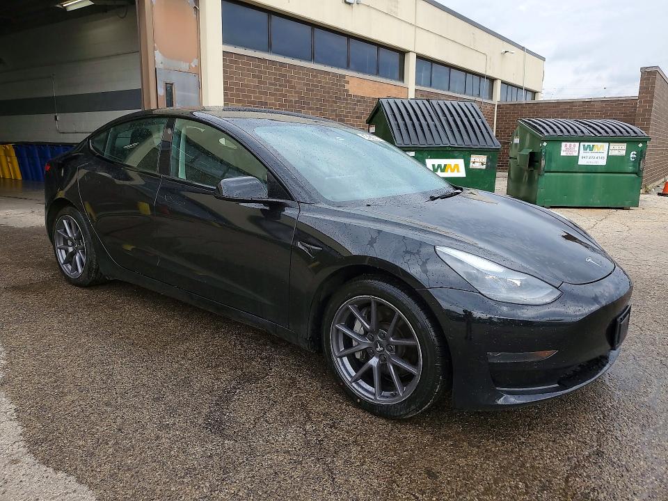 2022 Tesla Model 3 მანქანა იყიდება აუქციონზე, vin: 5YJ3E1EAXNF288821, აუქციონის ნომერი: 54247486
