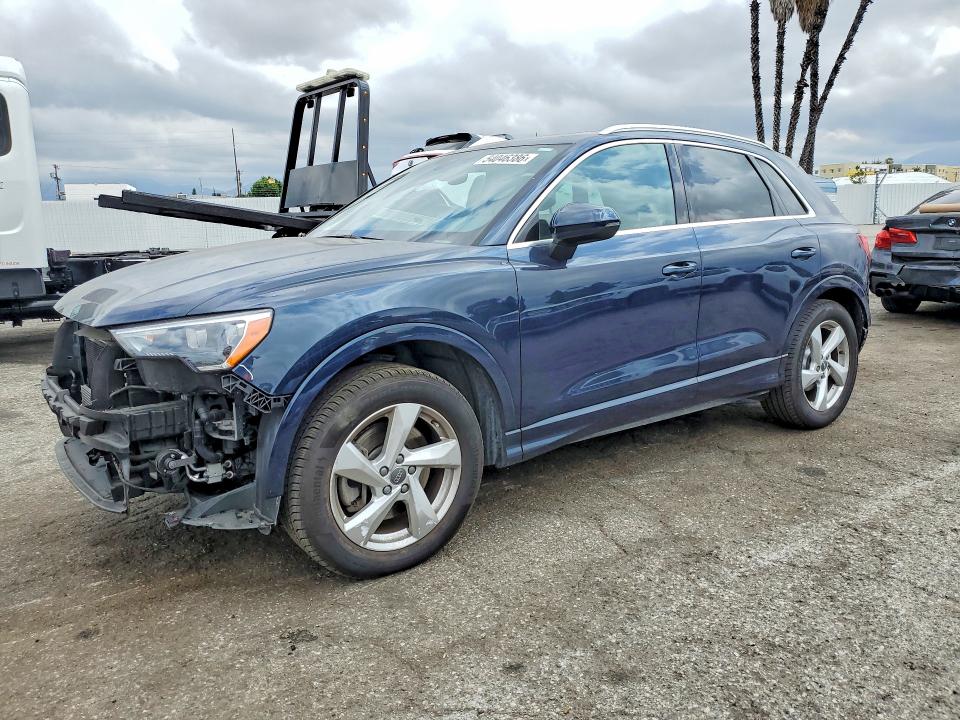 2020 Audi Q3 მანქანა იყიდება აუქციონზე, vin: WA1AECF3XL1028034, აუქციონის ნომერი: 54046386