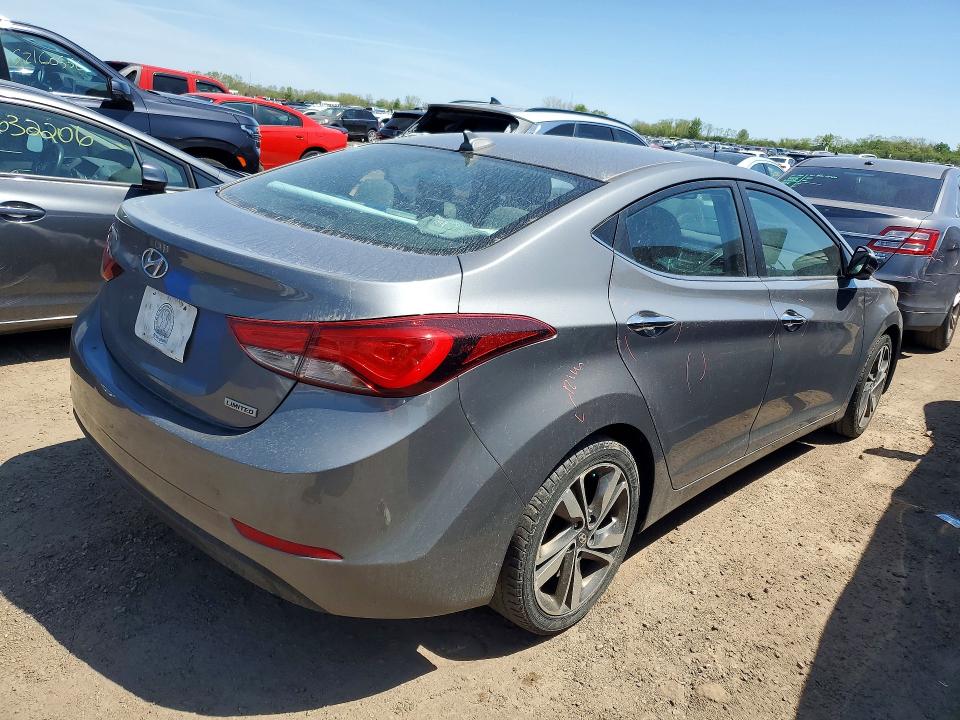 2014 Hyundai Elantra მანქანა იყიდება აუქციონზე, vin: 5NPDH4AE9EH487561, აუქციონის ნომერი: 51873156