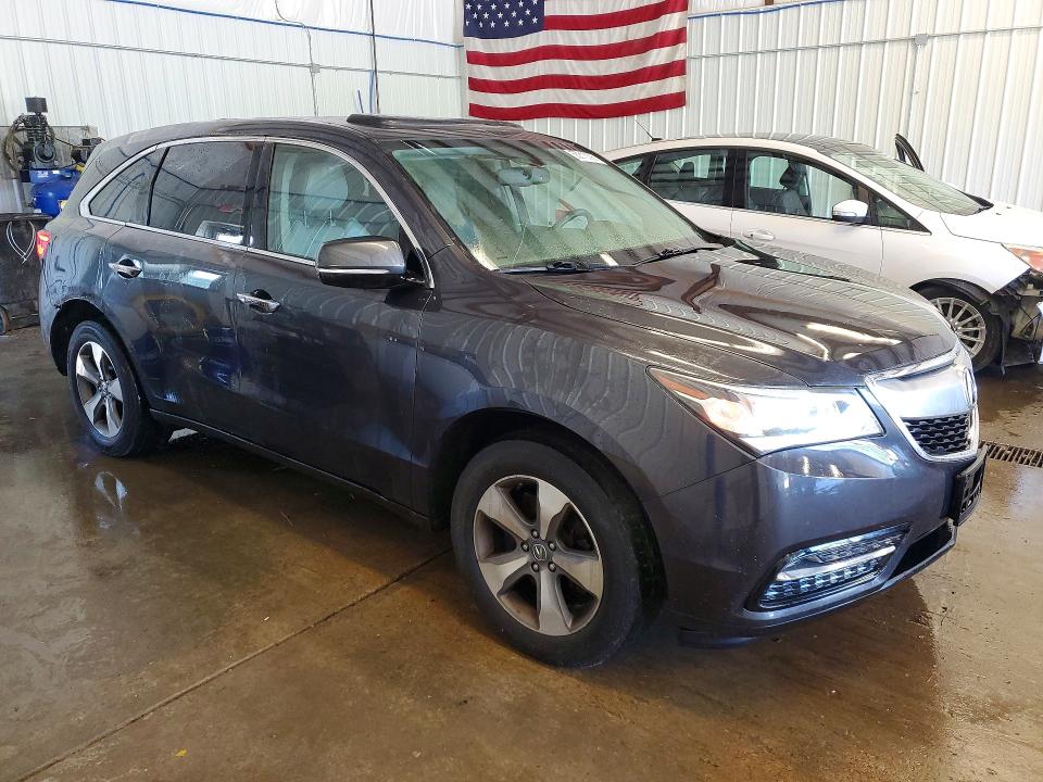 55313396 :رقم المزاد ، 5FRYD4H26EB016442 vin ، 2014 Acura Mdx مزاد بيع