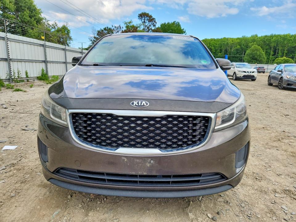 2016 Kia Sedona მანქანა იყიდება აუქციონზე, vin: KNDMB5C10G6165972, აუქციონის ნომერი: 53904106