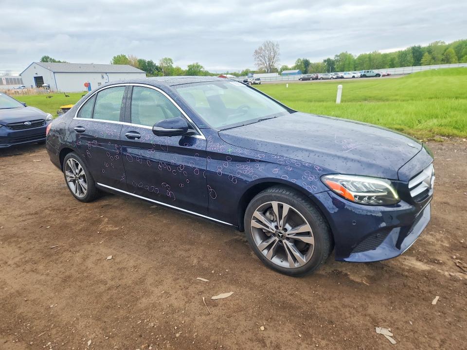 2019 Mercedes-benz C მანქანა იყიდება აუქციონზე, vin: 55SWF8EB2KU307027, აუქციონის ნომერი: 53628636
