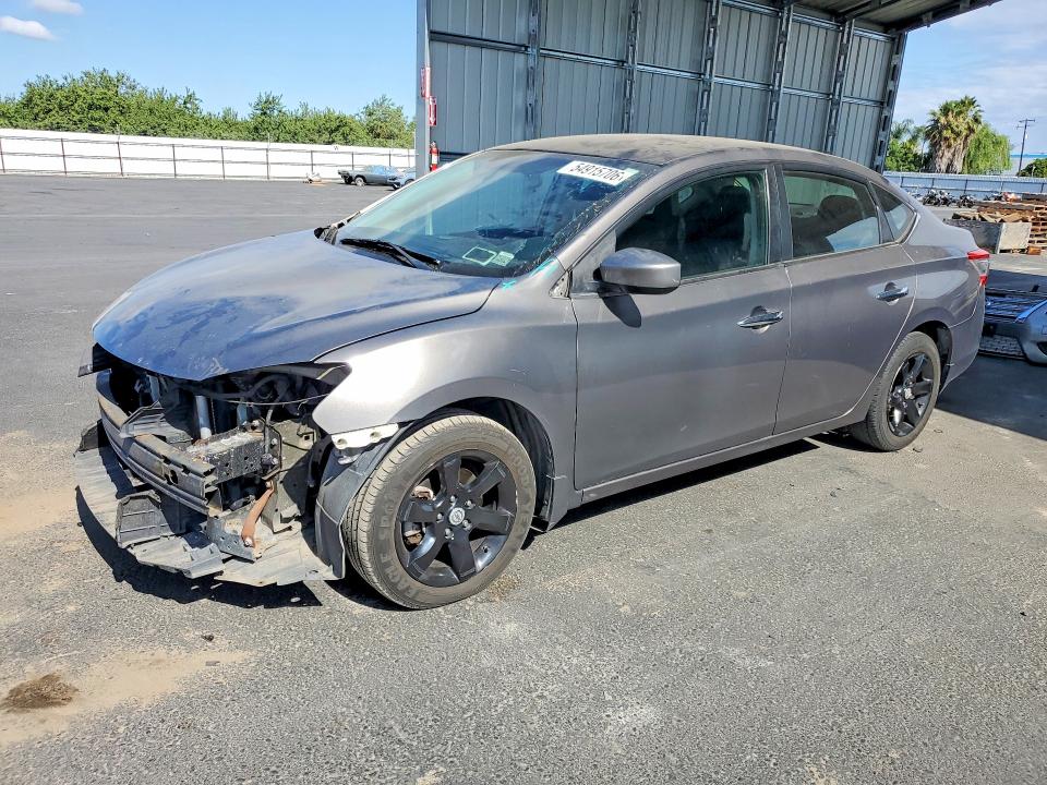 54915706 :رقم المزاد ، 3N1AB7AP3FL674807 vin ، 2015 Nissan Sentra مزاد بيع