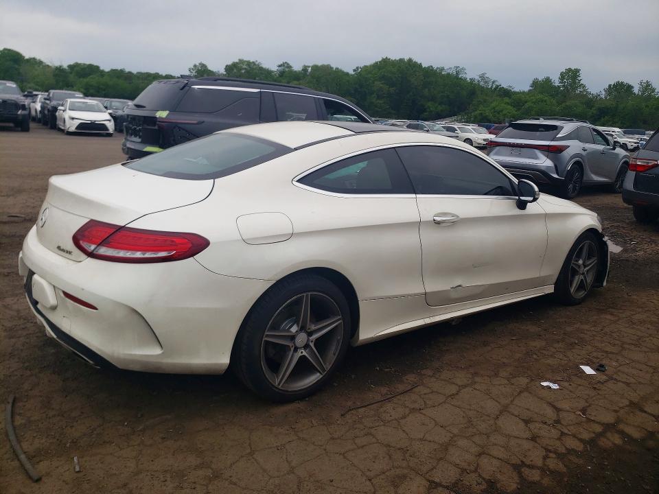 54389456 :رقم المزاد ، WDDWJ4KB4HF380844 vin ، 2017 Mercedes-benz C مزاد بيع