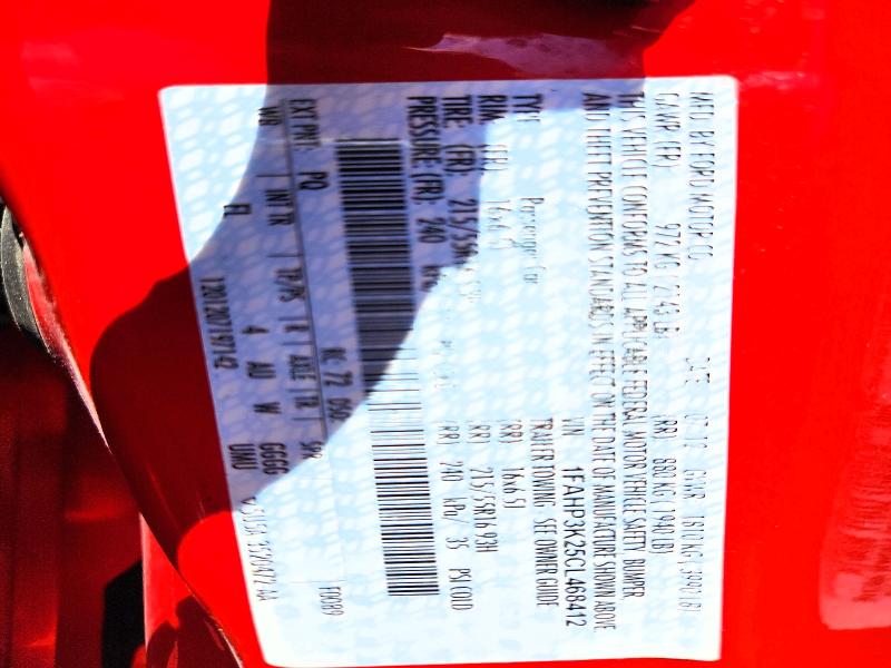 Aukcja sprzedaży 2012 Ford Focus, vin: 1FAHP3K25CL468412, numer aukcji: 54861776