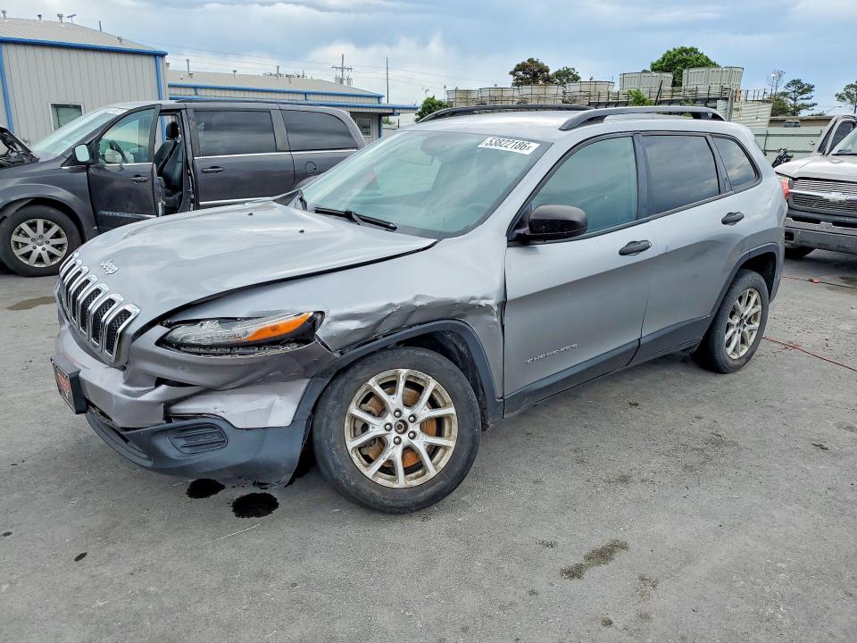 2017 Jeep Cherokee მანქანა იყიდება აუქციონზე, vin: 1C4PJLAB2HW661969, აუქციონის ნომერი: 53822186