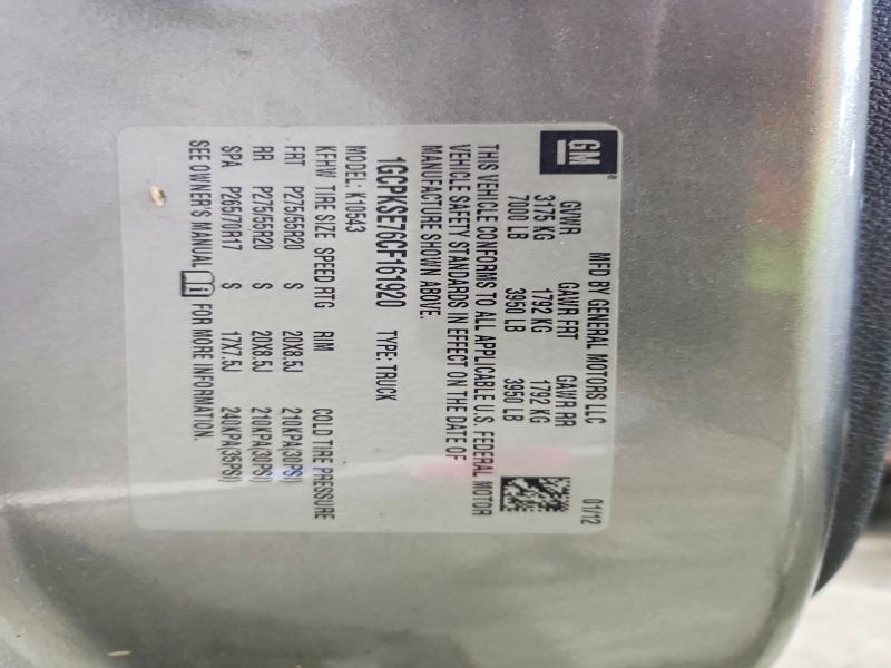 Продажа на аукционе авто 2012 Chevrolet Silverado, vin: 1GCPKSE76CF161920, номер лота: 52721136