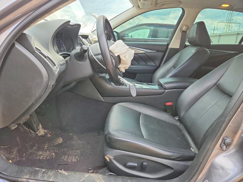52864576 :رقم المزاد ، JN1BV7AR9FM396594 vin ، 2015 Infiniti Q50 مزاد بيع