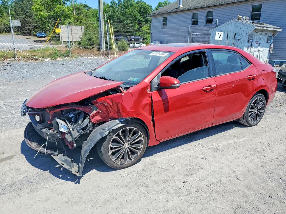 2014 Toyota Corolla მანქანა იყიდება აუქციონზე, vin: 2T1BURHE8EC101480, აუქციონის ნომერი: 55201486