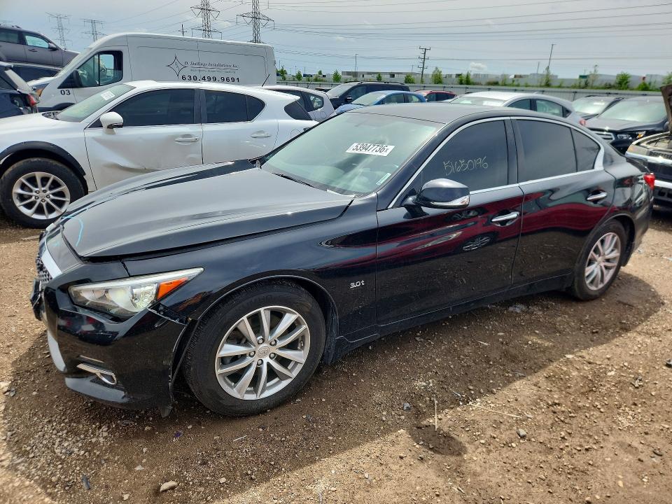 Продажа на аукционе авто 2016 Infiniti Q50, vin: JN1EV7ARXGM342400, номер лота: 53947736